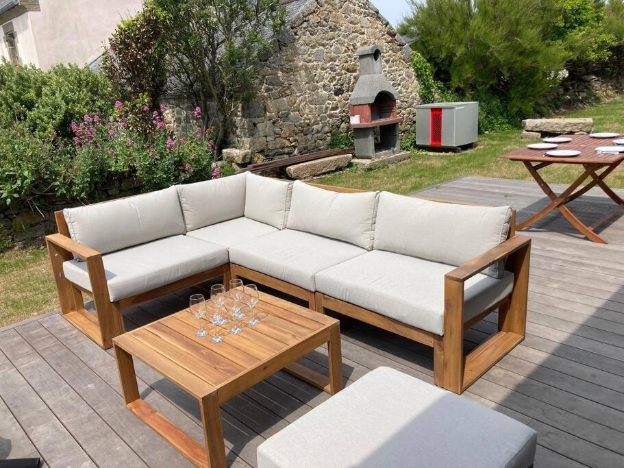Maison Sur La Cote Des Legendes 4P Porspoder Dış mekan fotoğraf